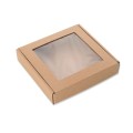 Pudełko fasonowe z okienkiem 200x200x50mm 