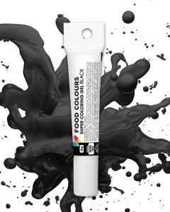 Barwnik spożywczy w żelu Food Colours czarny tubka 20g