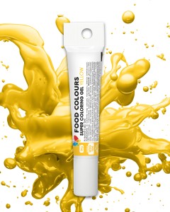 Barwnik spożywczy w żelu Food Colours żółty tubka 20g