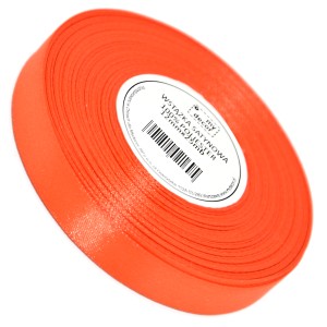 Wstążka Satynowa 12 mm 3076 Marchewka