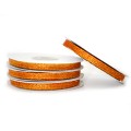 Wstążka Brokatowa 6 mm 7049 J.Czerwony
