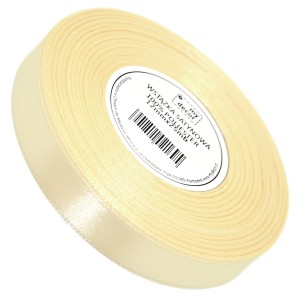 Wstążka Satynowa 12 mm 3003 ecru