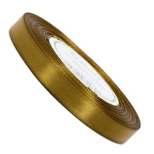 Wstążka Satynowa 12 mm 32mb FS02-145 złota