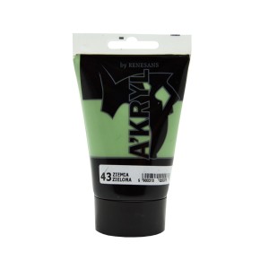 Farba Akrylowa A'KRYL 100 ml 43 Ziemia Zielona