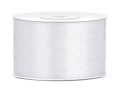 Wstążka Satynowa 38 mm 32 mb FS05-01 biała