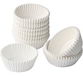 Papilotki na muffinki papierowe białe 200szt 7x3cm