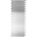 Szpatułka łopatka metalowa do kremu 24x10 cm grzebień do dekoracji tortu
