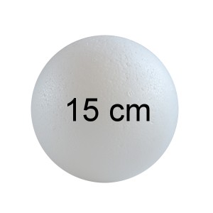 Kula Styropianowa 15 cm 1 szt 