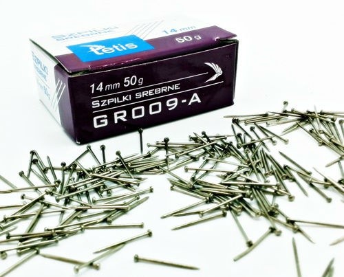 Szpilki krótkie 14mm małe opk.50 g