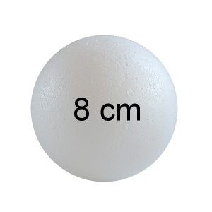 Kula Styropianowa 8 cm 10 szt