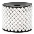 Korale na szpuli 8mm 10m Białe 28