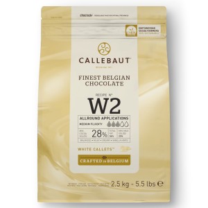 Barry Callebaut belgijska czekolada mleczna biała DO PRALIN 2,5 kg W2