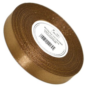 Wstążka Satynowa 12 mm 3196 Brąz