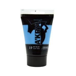 Farba Akrylowa A'KRYL 100 ml 19 Błękit Nieba
