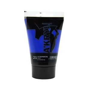 Farba Akrylowa A'KRYL 100 ml 21 Ultramaryna