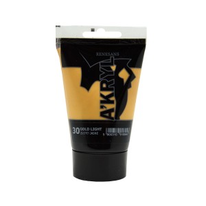 Farba Akrylowa A'KRYL 100 ml 30 Złoto Jasne