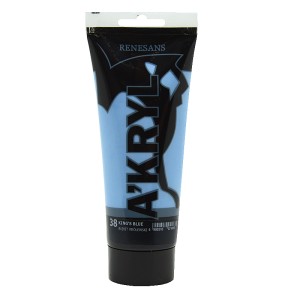 Farba Akrylowa A'KRYL 200 ml 38 Błękit Królewski