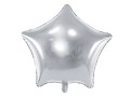 Balon foliowy 18'' Gwiazda Srebrna