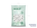 Balony ECO pastelowe 100 szt Biały