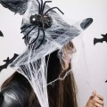 Pajęczyna Halloween Biała 60g plus 2 pająki