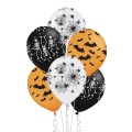 Zestaw balonów Halloween 30 cm 6 szt PARTYPAL