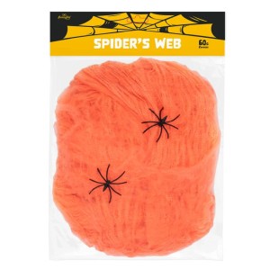 Pajęczyna Halloween Pomarańczowa 20g