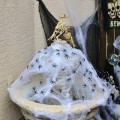 SZTUCZNA PAJĘCZYNA SIEĆ 4 PAJĄKI HALLOWEEN DEKORACJA