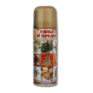 Farba w sprayu złota ALIGA 250ml