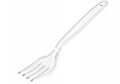 Widelce plastikowe bezbarwne 18 cm 50 szt