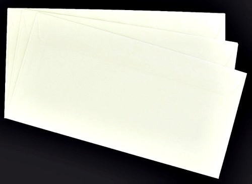 Koperta DL Lessebo Smooth Ivory 5 szt
