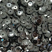 Cekiny 6 mm koła łamane 15g nr 35 grafitowe
