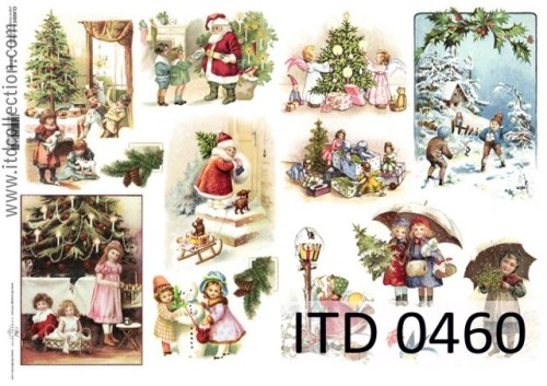 Papier decoupage klasyczny 60g 0460 A4