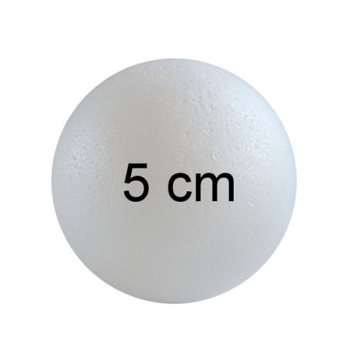 Kula Styropianowa 5 cm - 1szt