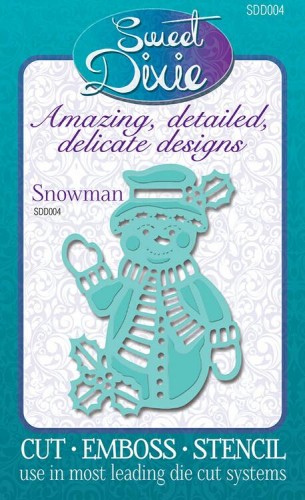 Wykrojnik Sweet Dixie Snowaman Bałwan SDD004
