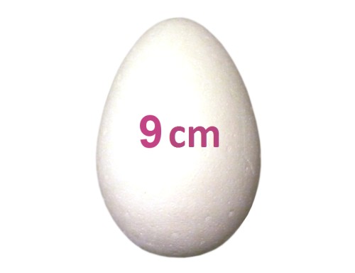 Jajko Styropianowe 9 cm 