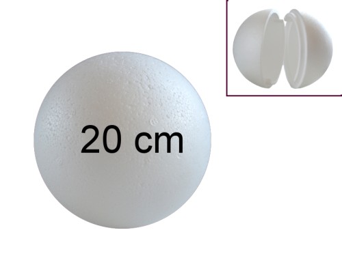 Kula Styropianowa 20 cm składana 