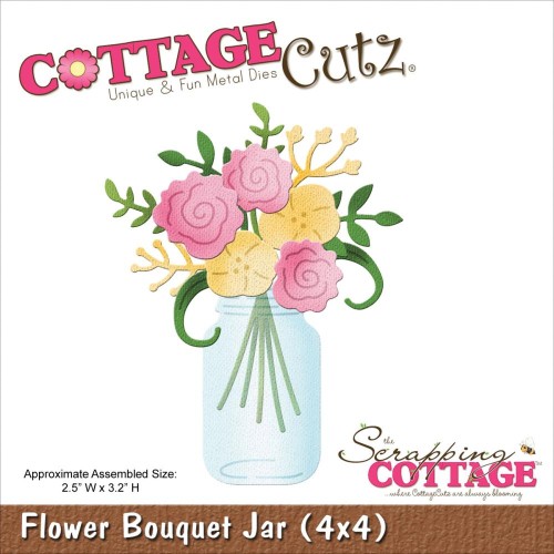 Wykrojnik CottageCutz Flower Bouquet Jar