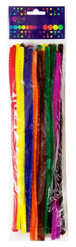 Druciki kreatywne DPCraft 30 cm kolorowe 25szt