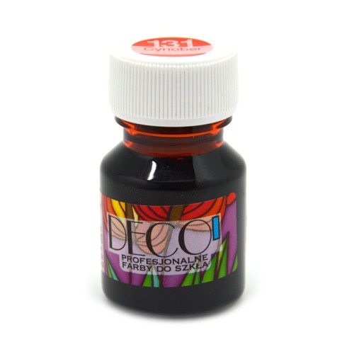 Farba do szkła DECO 30 ml Cynober 131