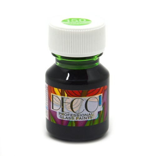 Farba do szkła DECO 30 ml Zieleń Cytrynowa 150