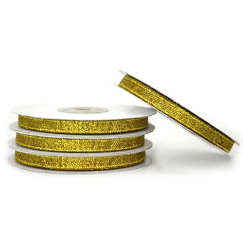 Wstążka Brokatowa 6 mm 7002 Złoty