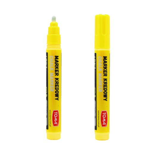 Marker kredowy 4,5 mm Toma Żółty