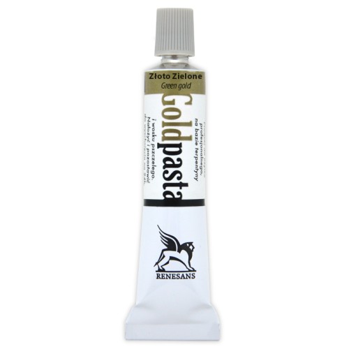 Pasta pozłotnicza 20ml Złoto Zielone Green Gold 3