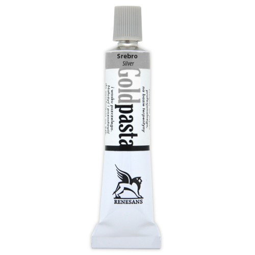 Pasta pozłotnicza 20ml Srebro Silver 1