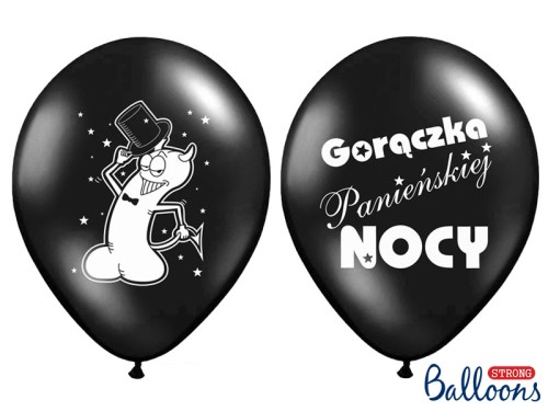 Balon 30 cm Gorączka Panieńskiej Nocy 5 szt