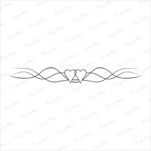 Stempel gumowy Ornament Ślubny 1 261 Crafty Moly
