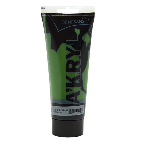 Farba Akrylowa A'KRYL 200 ml 17 Zieleń Chromowa