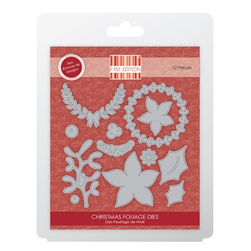 Wykrojniki First Edition Christmas Foliage Dies