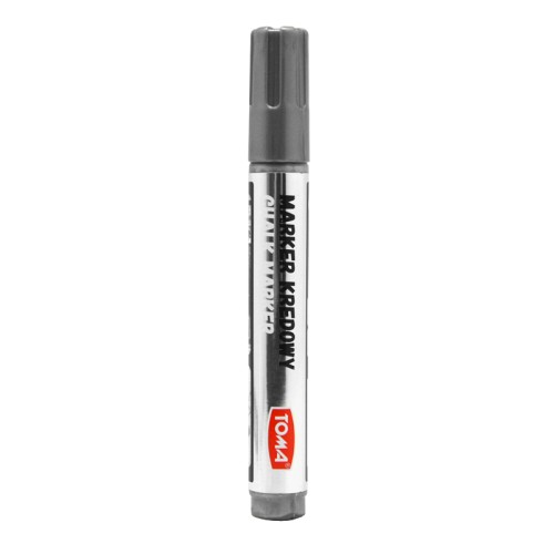Marker kredowy 4,5 mm Toma Srebrny