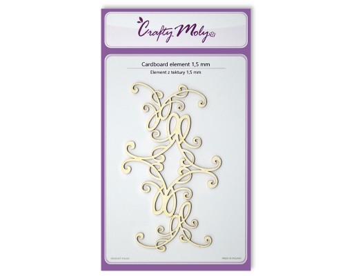 Tekturka Ornamenty desire zestaw 4 339 Crafty Moly